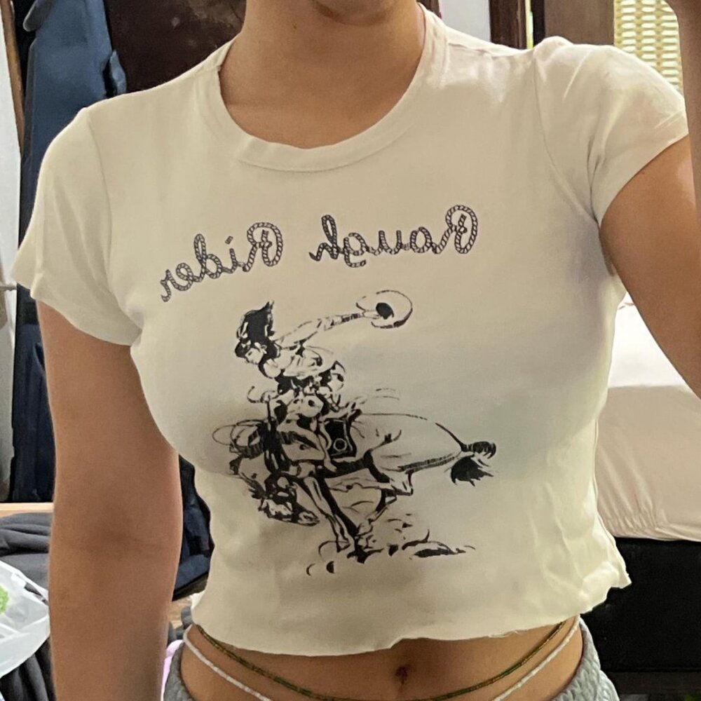 J. Galt Rough Riders Baby Tee - Picture 3 of 3